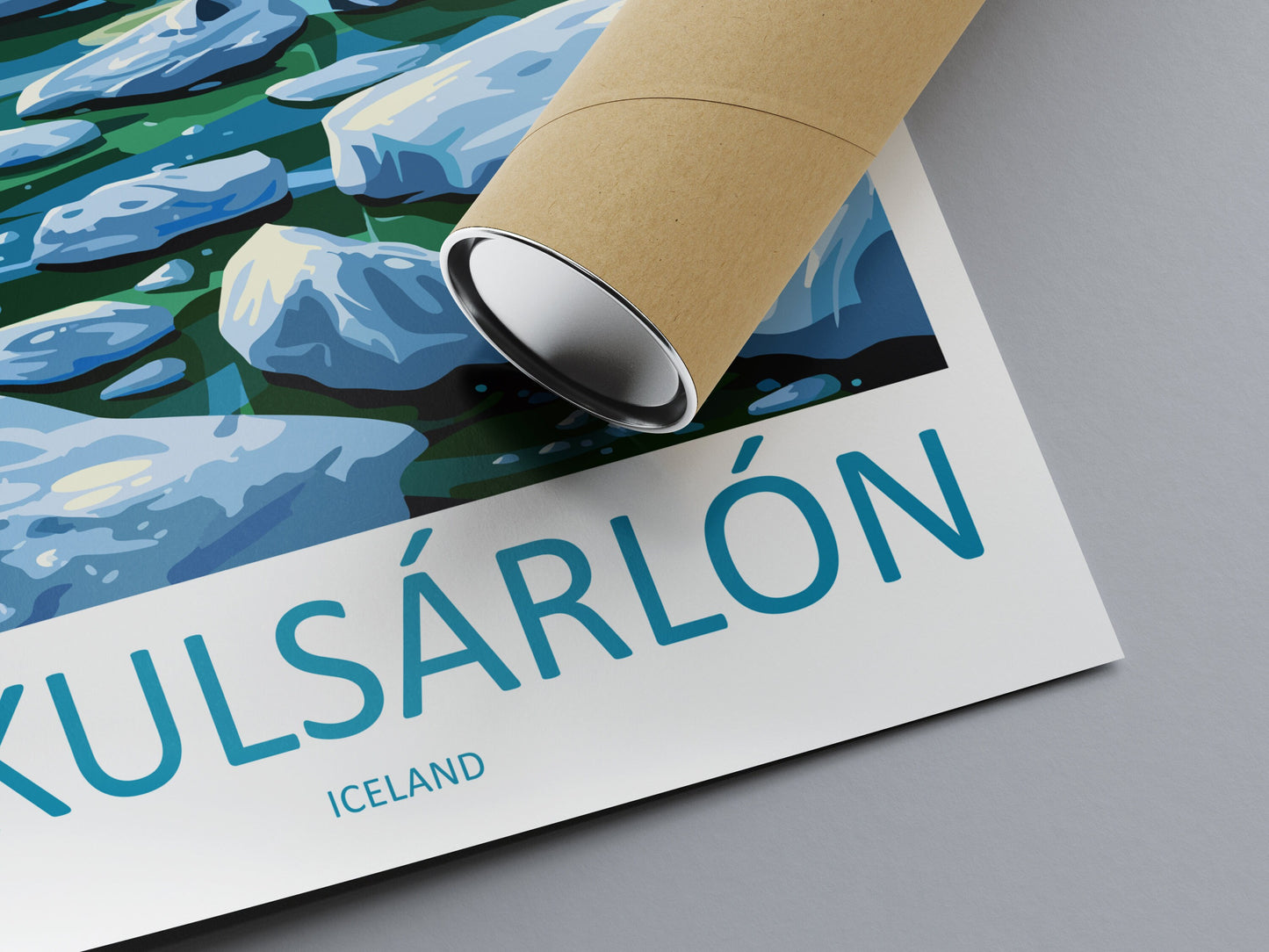 Jokulsarlon Travel Print Wall Art Jokulsarlon Wall Hanging Home Décor Jokulsarlon Gift Art Lovers Iceland Art Lover Gift Jokulsarlon Print