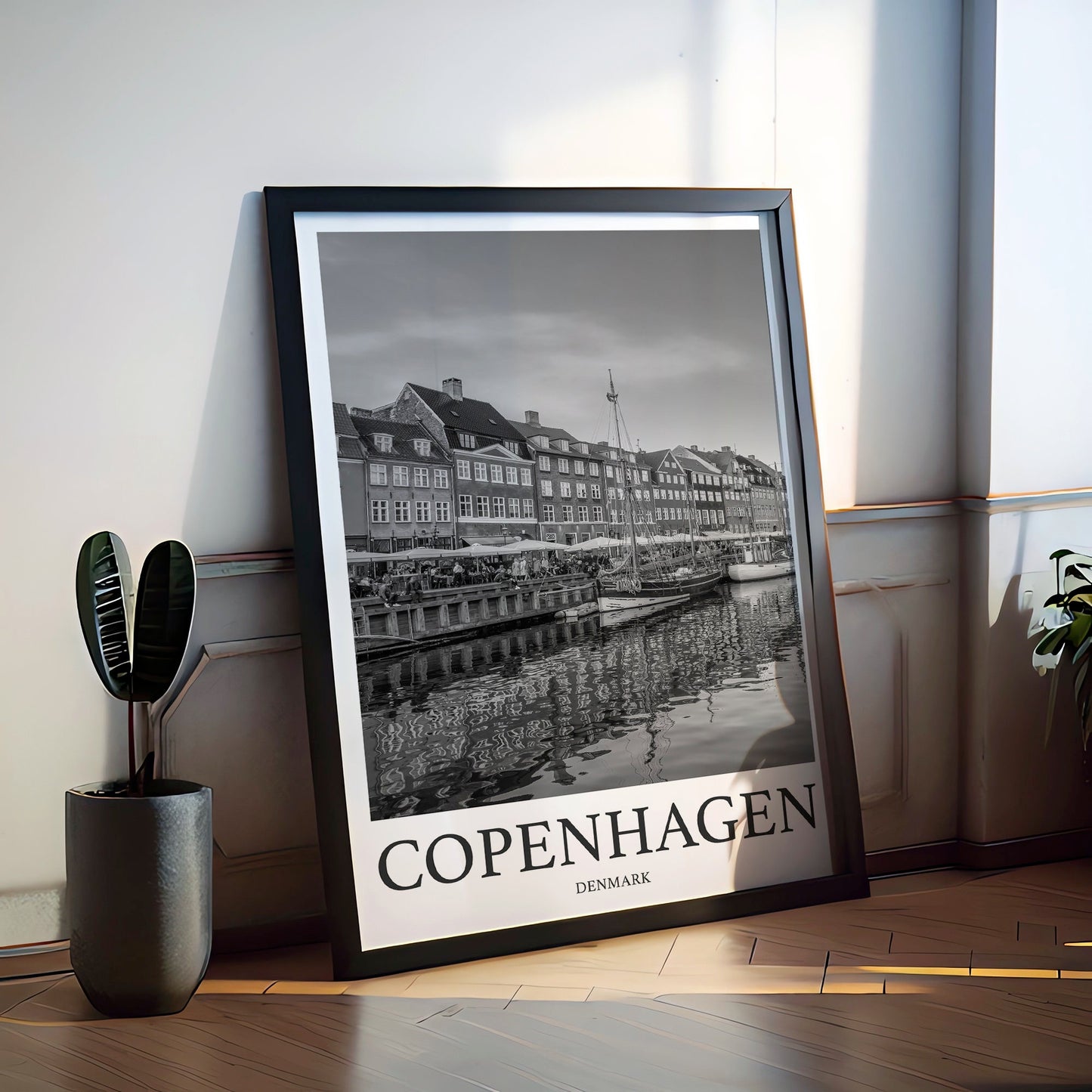 Copenhagen Photo Print of Copenhagen Travel Photo Denmark Art Decor Photo Travel Art Gift For Travel Artwork Wall Art Framed Photo Print