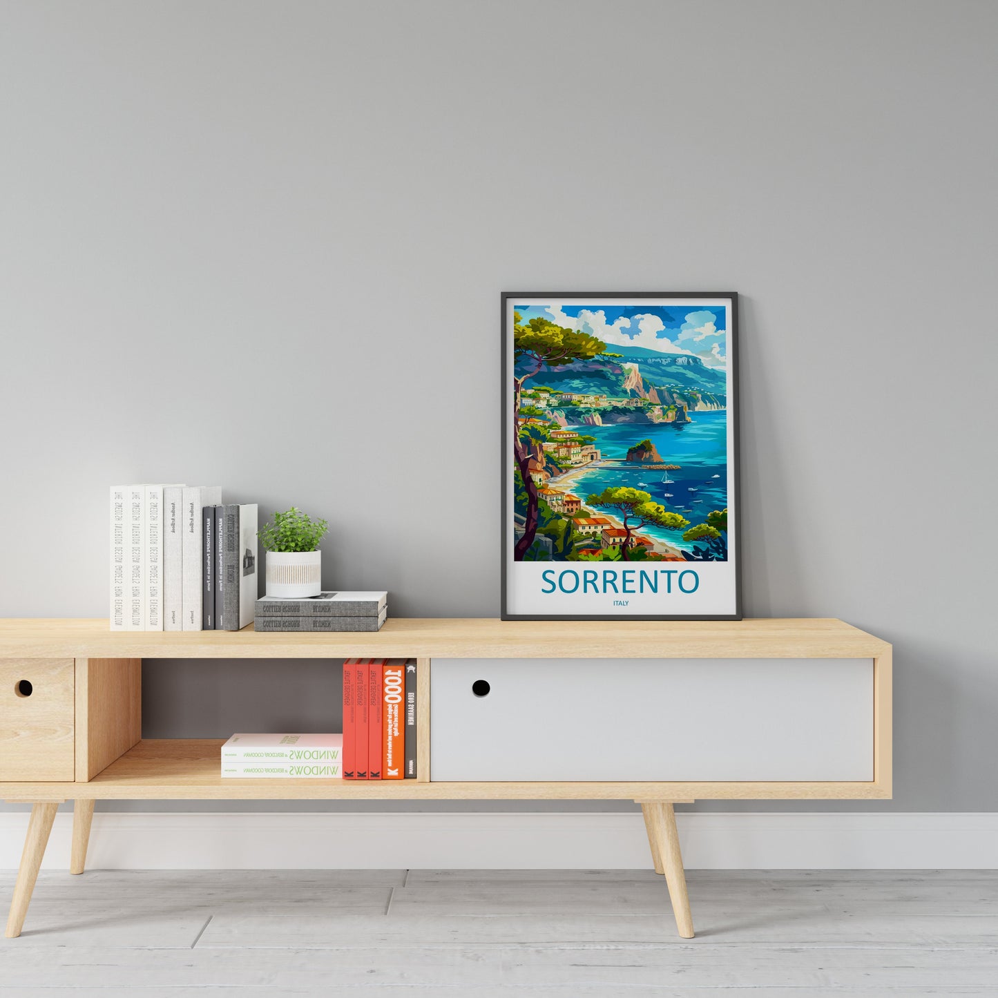 Sorrento Travel Print Wall Art Sorrento Wall Hanging Home Décor Sorrento Gift Art Lovers Italy Art Lover Gift Sorrento Print Sorrento Art