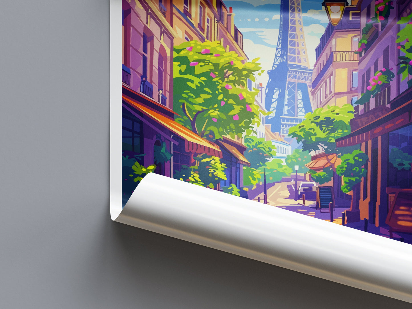 Paris Travel Print Wall Art Paris Wall Hanging Home Décor Paris Gift Art Lovers France Art Lover Gift Paris Print France Wall Art Décor