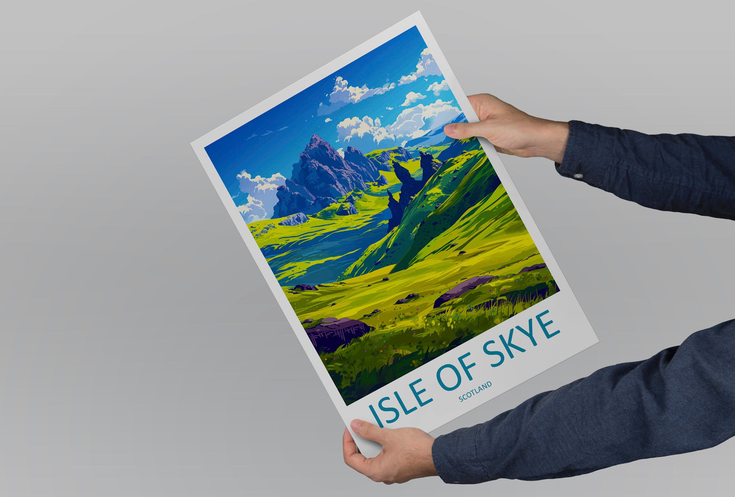 Isle of Skye Print Isle of Skye Home Decor Landscape Art Print The Storr Wall Art for Scotland Enthusiast Gift Wall Hanging Isle of Skye