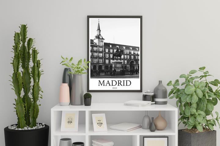 Madrid Photo Print of Madrid Spain Travel Photo Hanging Decor Photo Travel Art Gift For Travel Artwork Wall Art Framed Photo Travel Print