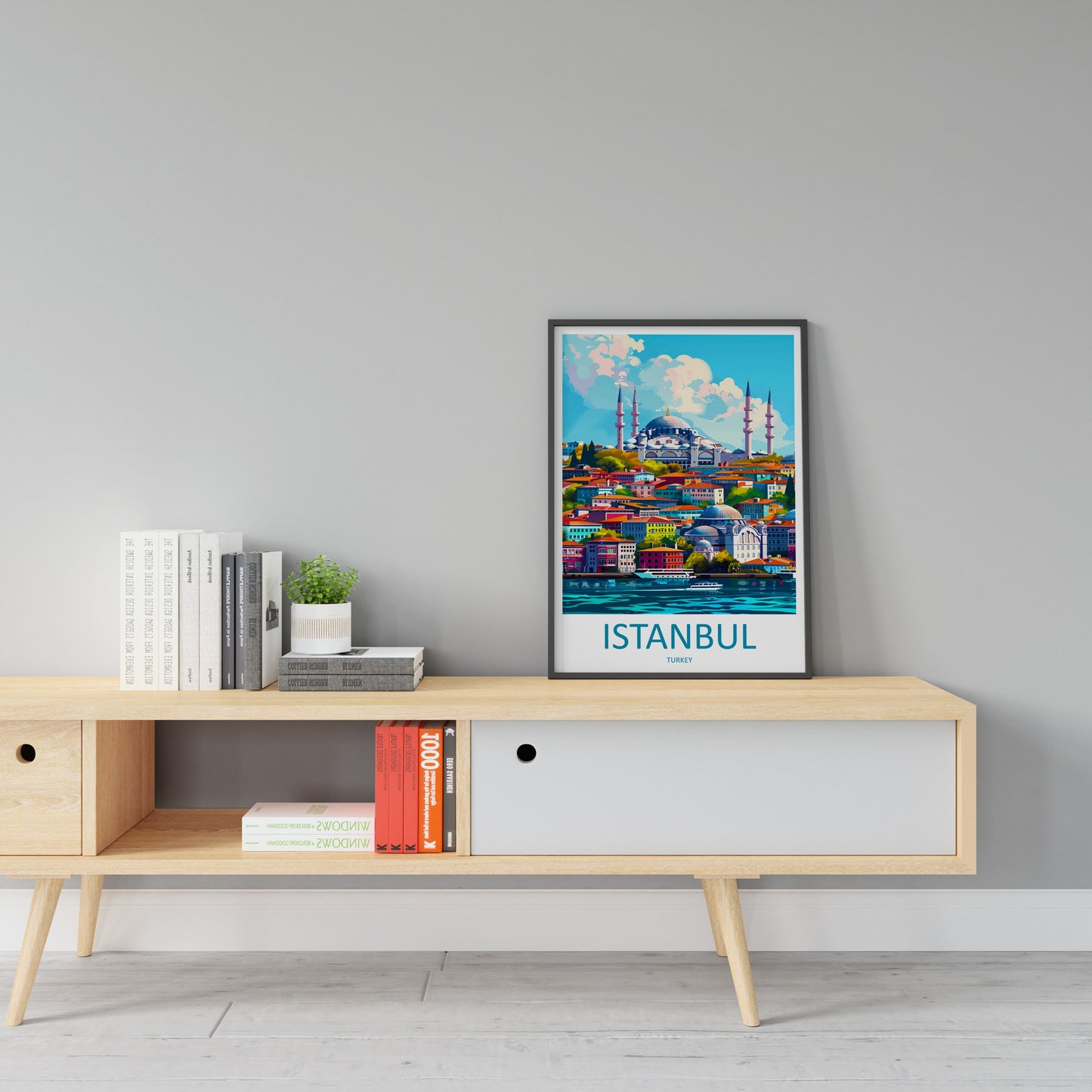 Istanbul Travel Print Wall Art Istanbul Wall Hanging Home Decoration Istanbul Gift Art Lovers Wall Art Print Art Istanbul Wall Print Turkey