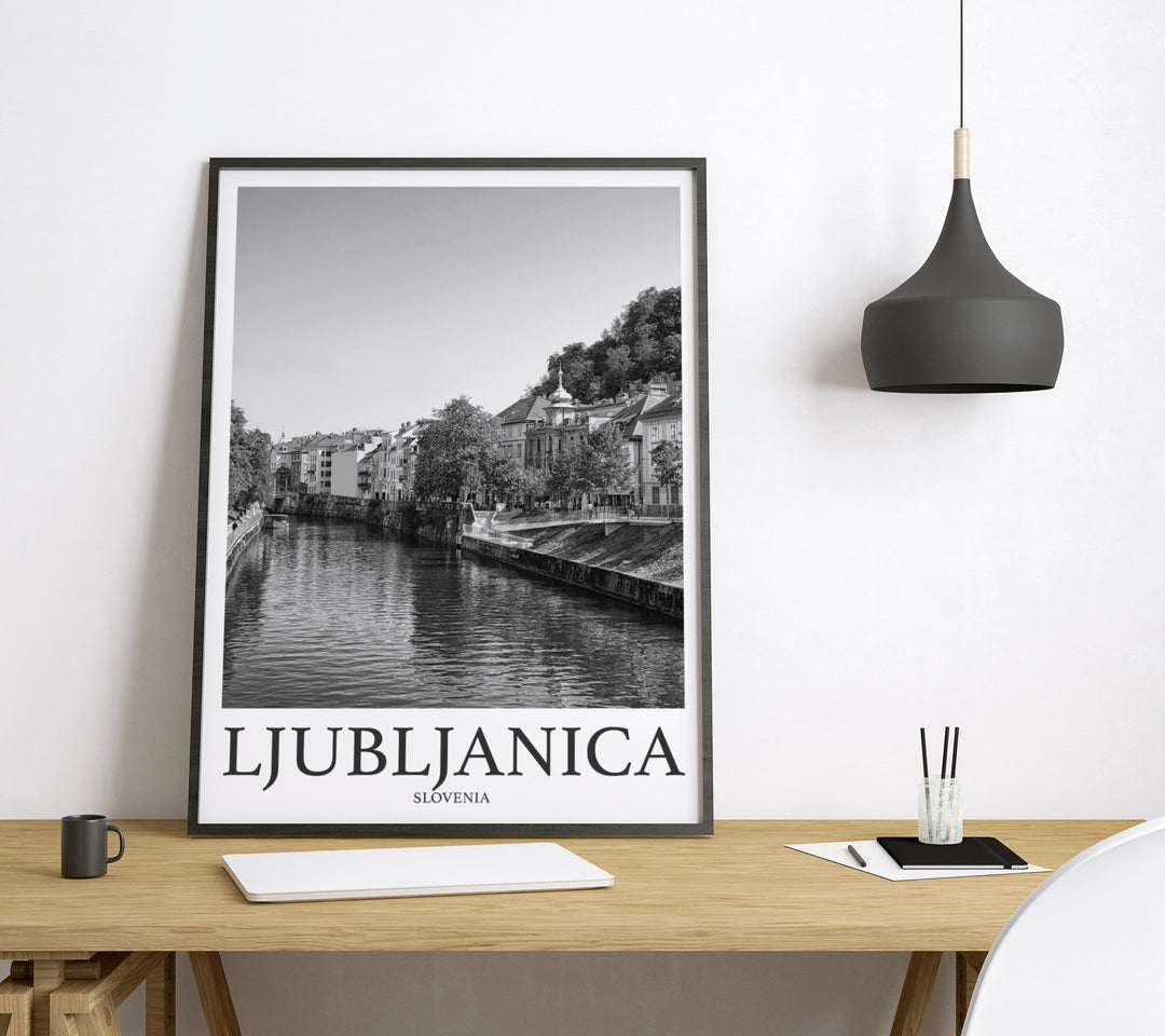 Ljubljana Photo Print of Ljubljana Slovenia Travel Photo Hanging Decor Photo Travel Art Gift For Travel Artwork Wall Art Framed Photo Travel