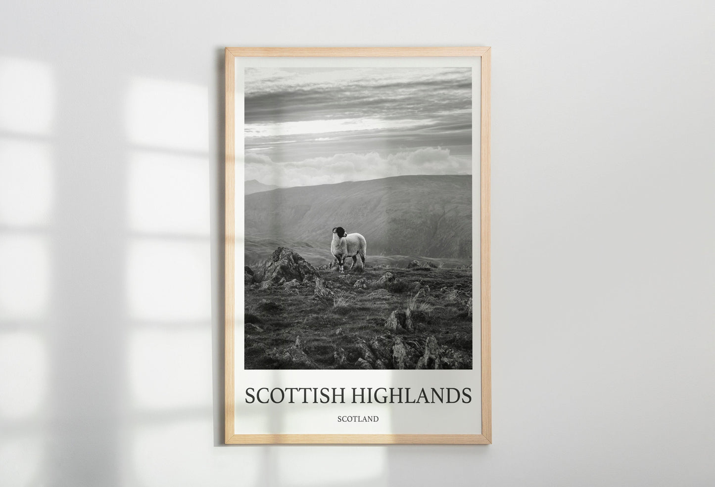 Scottish Highlands Photo Print of Scottish Highlands Travel Photo Hanging Decor Photo Travel Art Gift For Travel Artwork Wall Art Framed