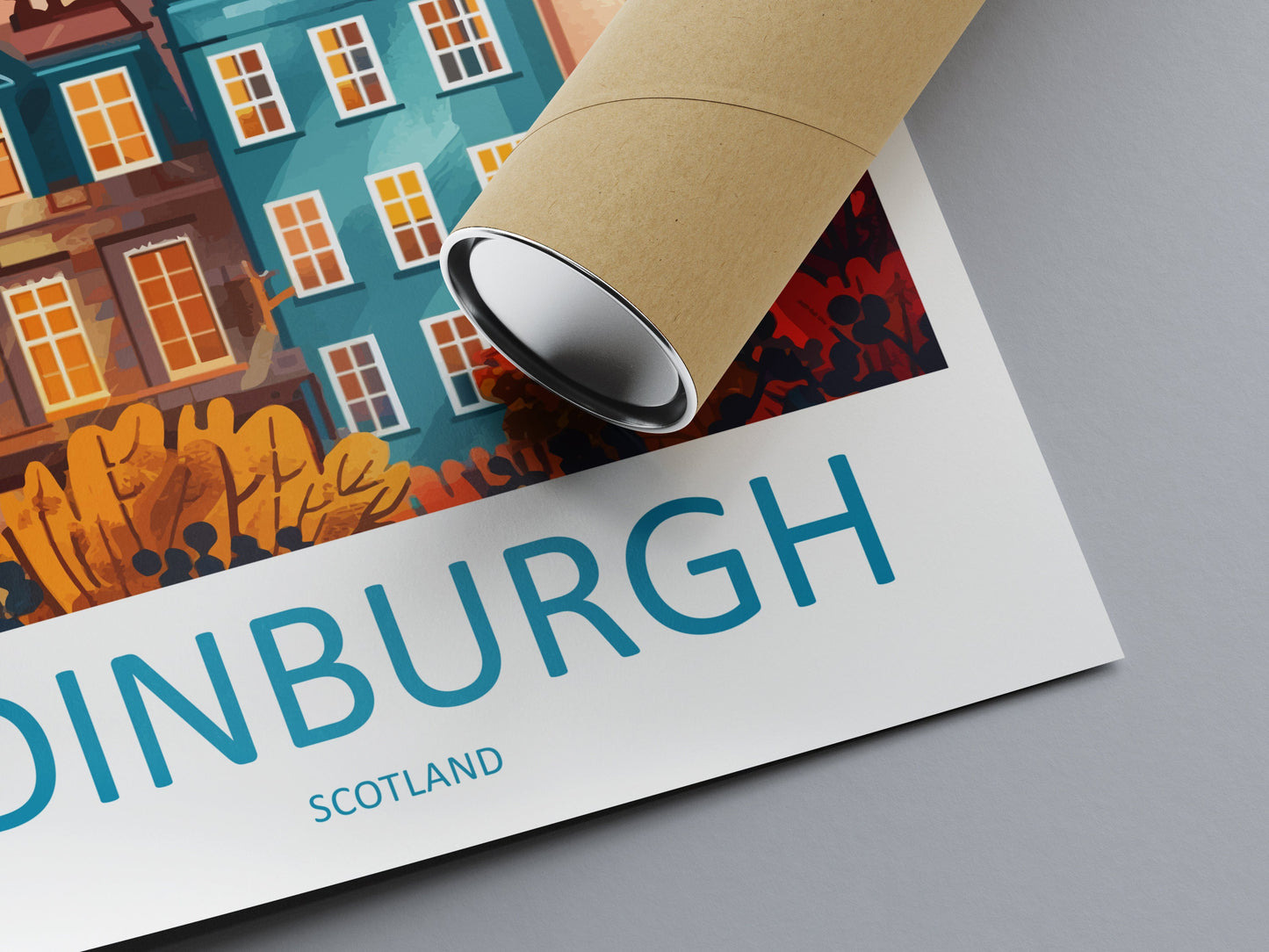 Edinburgh Cityscape Print Edinburgh Home Decor European City Art Print Edinburgh Wall Art Scotland Enthusiast Gift Wall Hanging Edinburgh