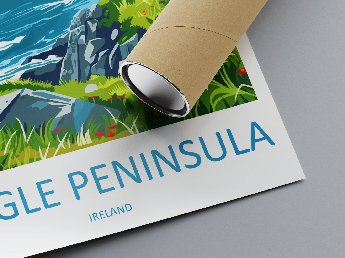 Dingle Peninsula Print Dingle Peninsula Home Decor Landscape Art Print Dingle Peninsula Wall Art for Ireland Enthusiast Gift Wall Hanging