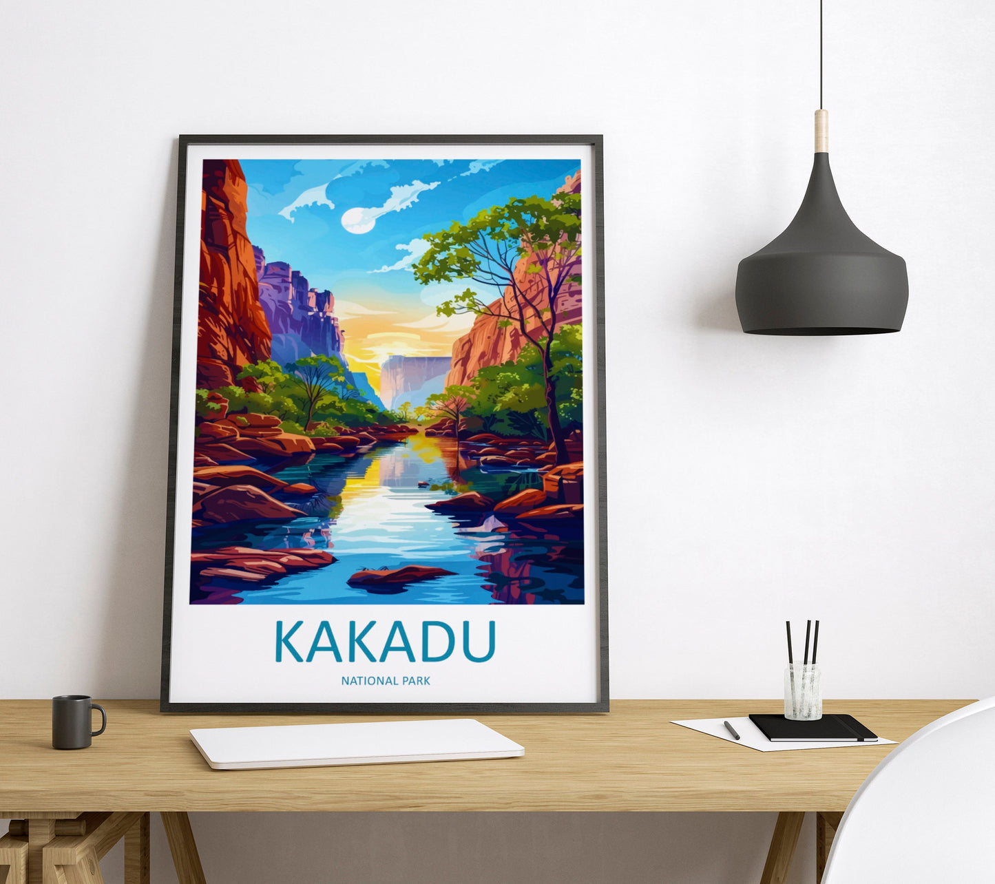 Kakadu National Park Travel Print Wall Art Kakadu Wall Hanging Home Décor Kakadu Gift Art Lovers Wall Art Australia Travel Print
