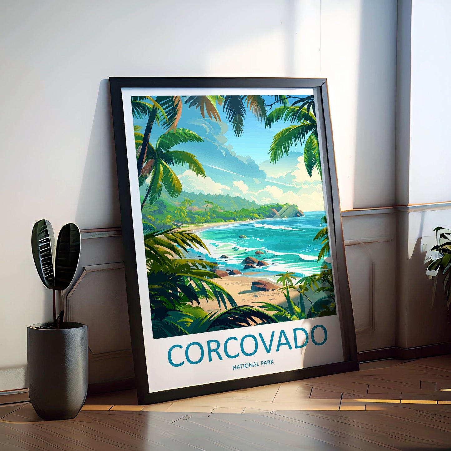Corcovado National Park Travel Print Wall Art Corcovado Park Wall Hanging Home Décor Corcovado National Park Gift Art Costa Rica