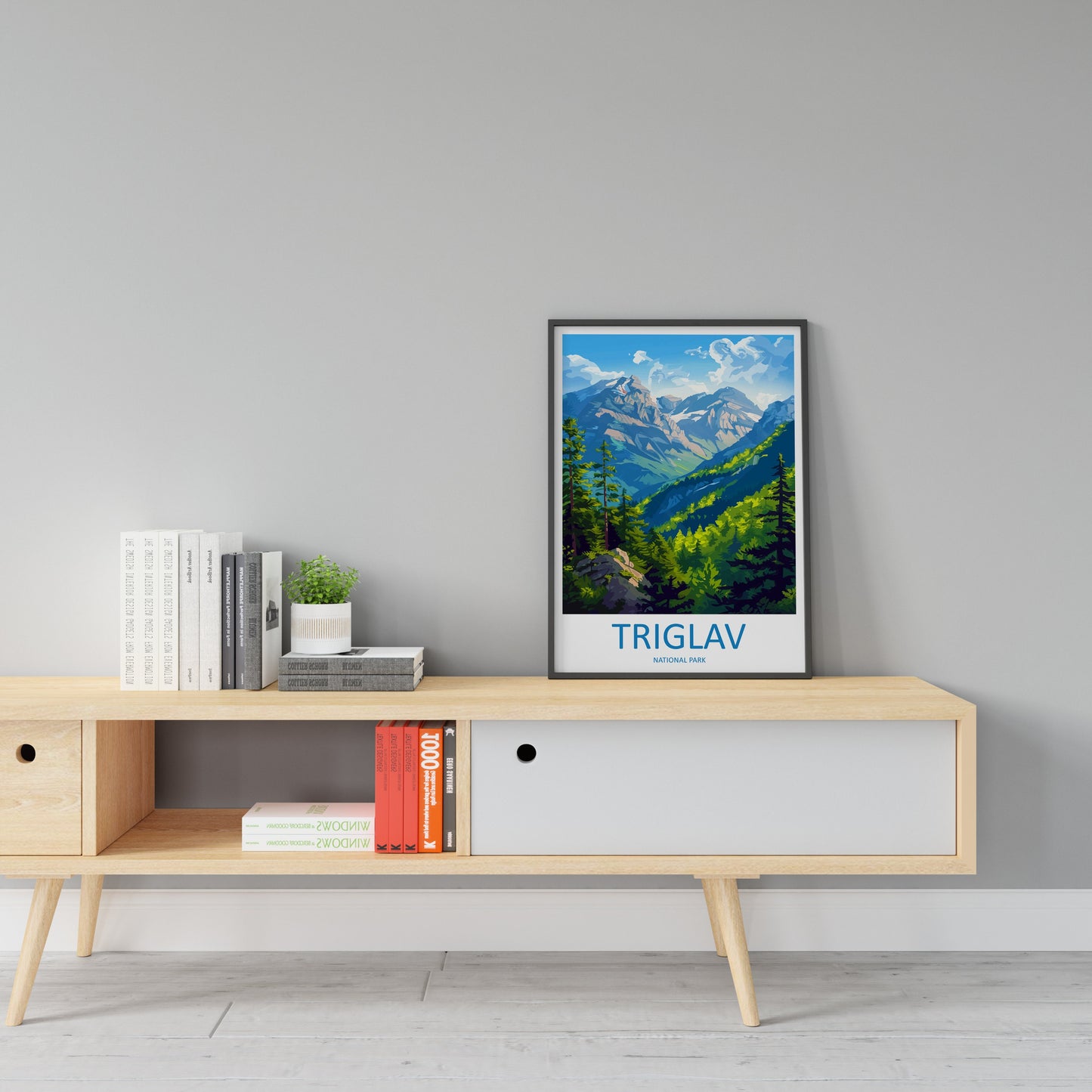 Triglav Travel Print Triglav Home Décor Slovenia Art Print Triglav Wall Print For Triglav Gift Wall Hanging Triglav Artwork Décor Hanging