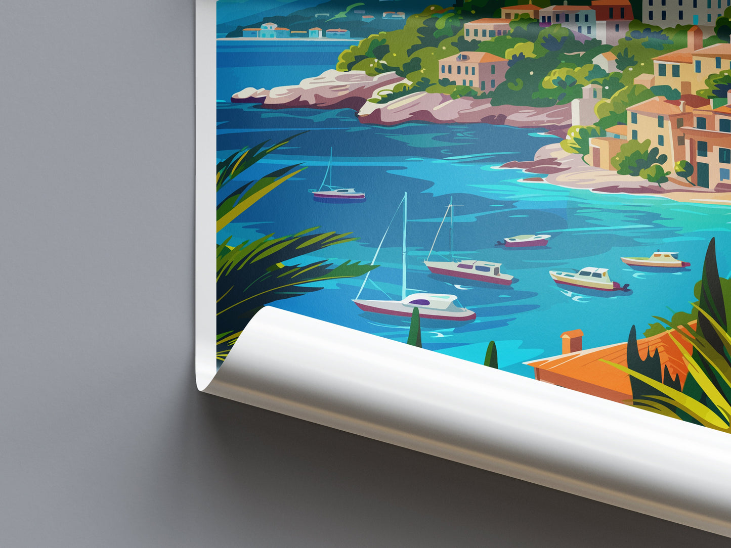Corfu Travel Print Wall Art Corfu Greece Wall Hanging Home Decoration Corfu Gift Art Lovers Wall Art Print Corfu Wall Décor Greece Poster