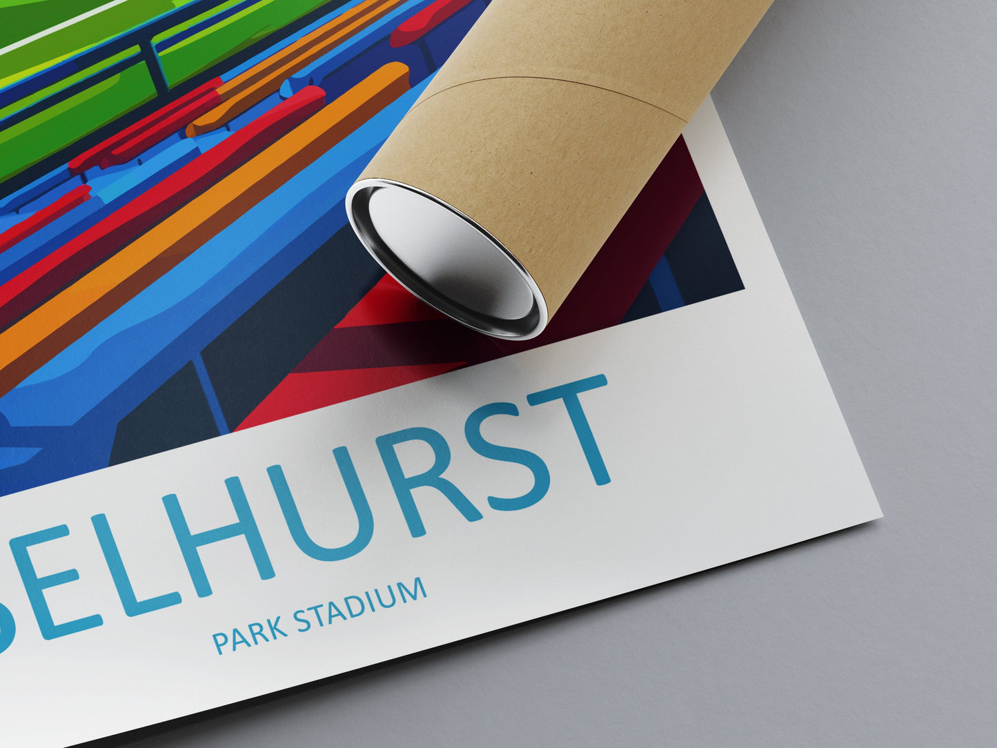 Selhurst Park Stadium Print Selhurst Park Home Décor Art Print Crystal Palace Wall Art Football Enthusiast Gift Wall Hanging Selhurst Park