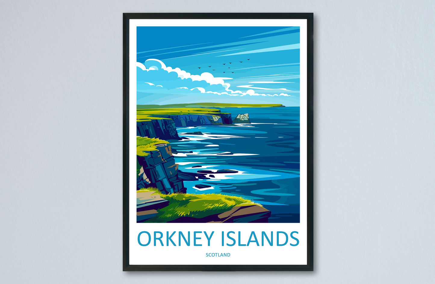 Orkney Islands Print Orkney Islands Home Decor Landscape Print Orkney Islands Wall Art Scotland Enthusiast Gift Wall Hanging Orkney Islands