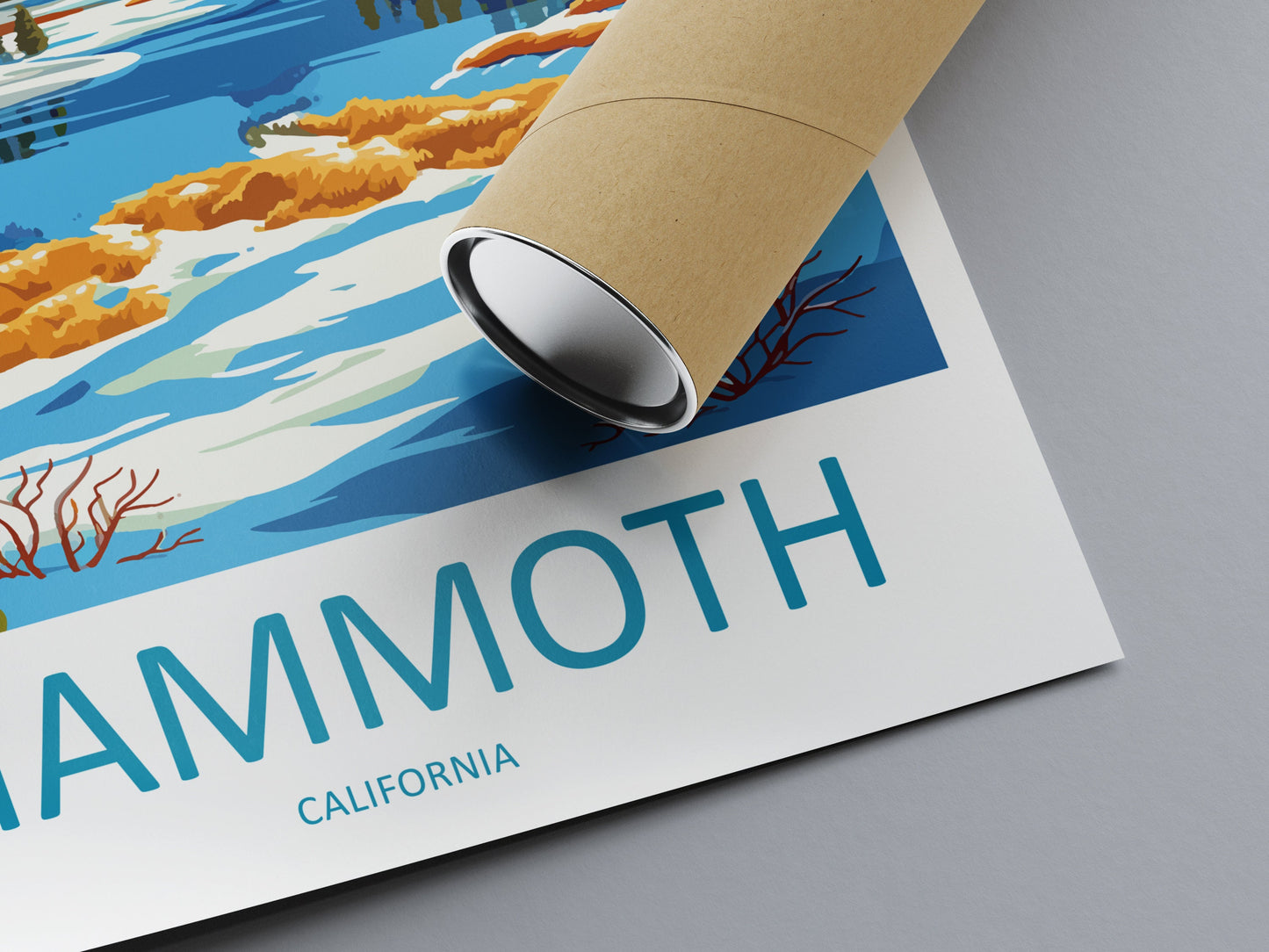 Lake Mammoth Travel Print Wall Art Lake Mammoth Wall Hanging Home Décor Lake Mammoth Gift Art Lovers California Art Lover Gift