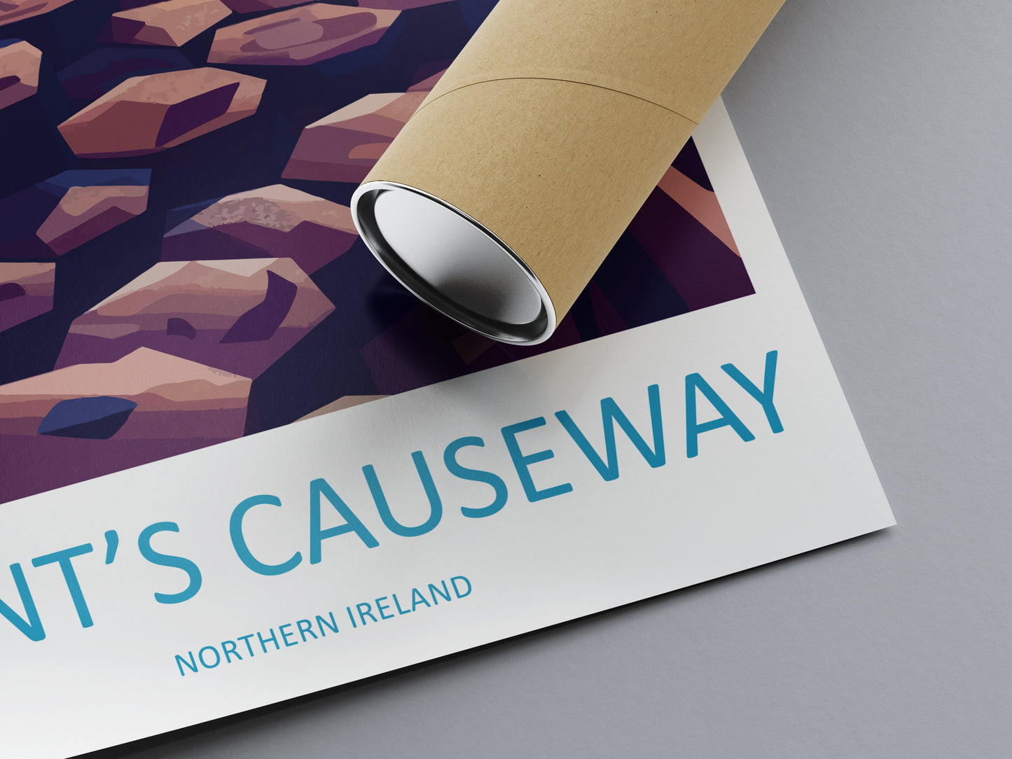 Giant's Causeway Print Giant's Causeway Home Décor Landscape Print Giant's Causeway Wall Art Northern Ireland Enthusiast Gift Wall Hanging