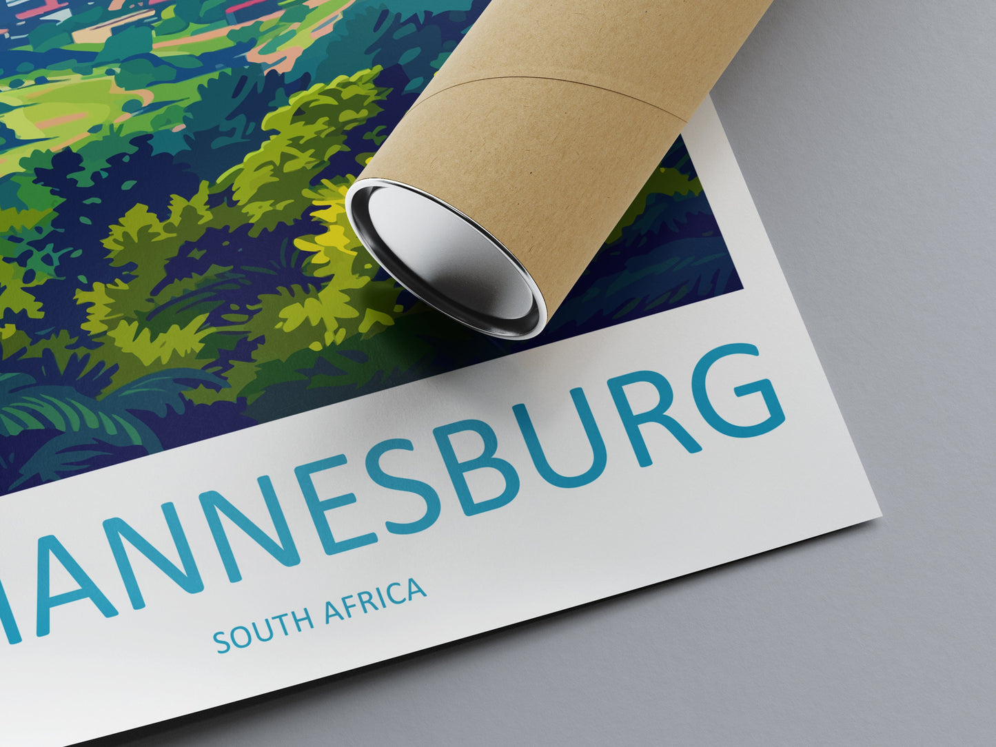 Johannesburg Travel Print Wall Art Johannesburg Wall Hanging Home Décor Johannesburg Gift Art Lovers South Africa Art Print Johannesburg Art