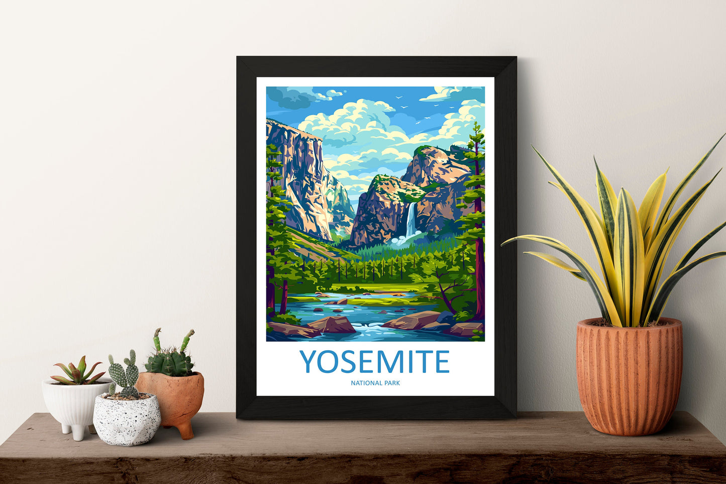 Yosemite Travel Print Wall Art Yosemite Wall Hanging Home Decor National Park Gift Yosemite Lovers National Park Wall Yosemite National Park