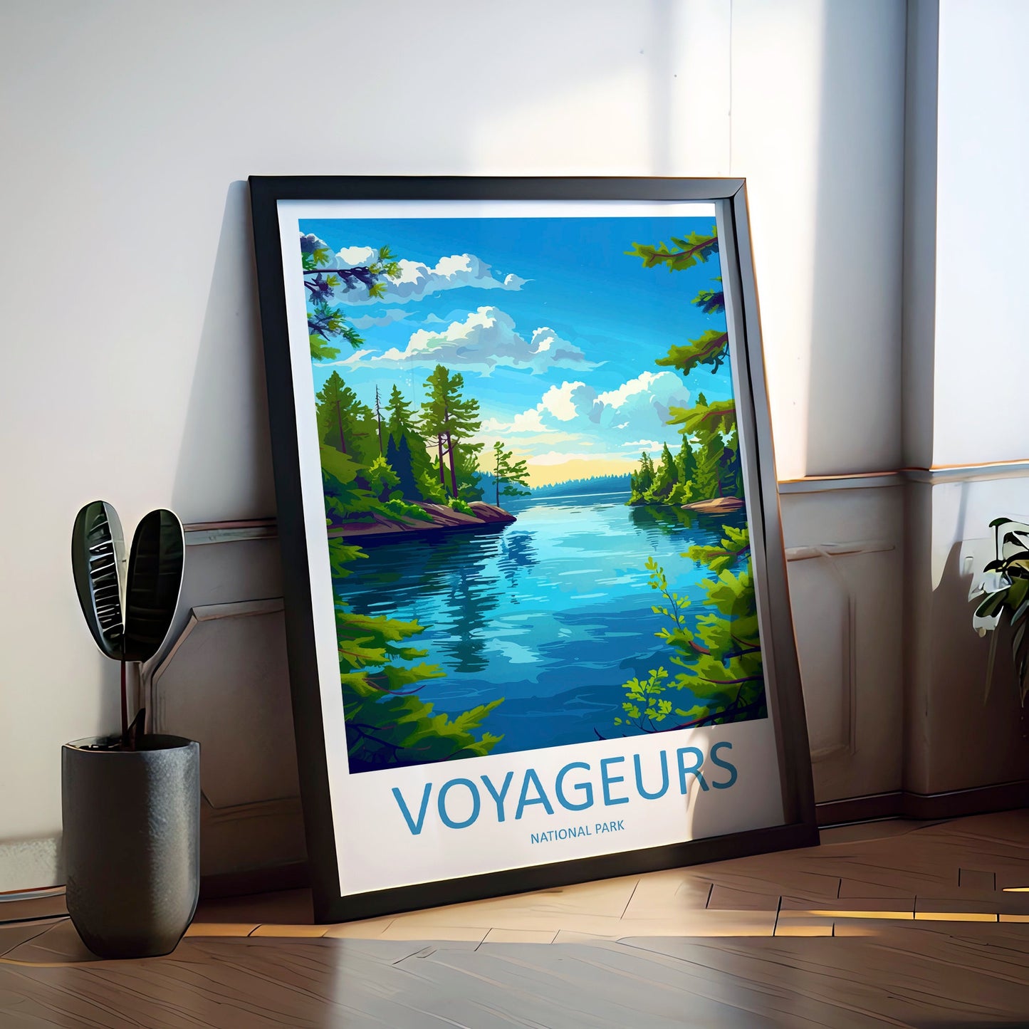Voyageurs National Park Travel Print Wall Art Voyageurs National Park Wall Hanging Home Décor Voyageurs National Park Art Gift Poster
