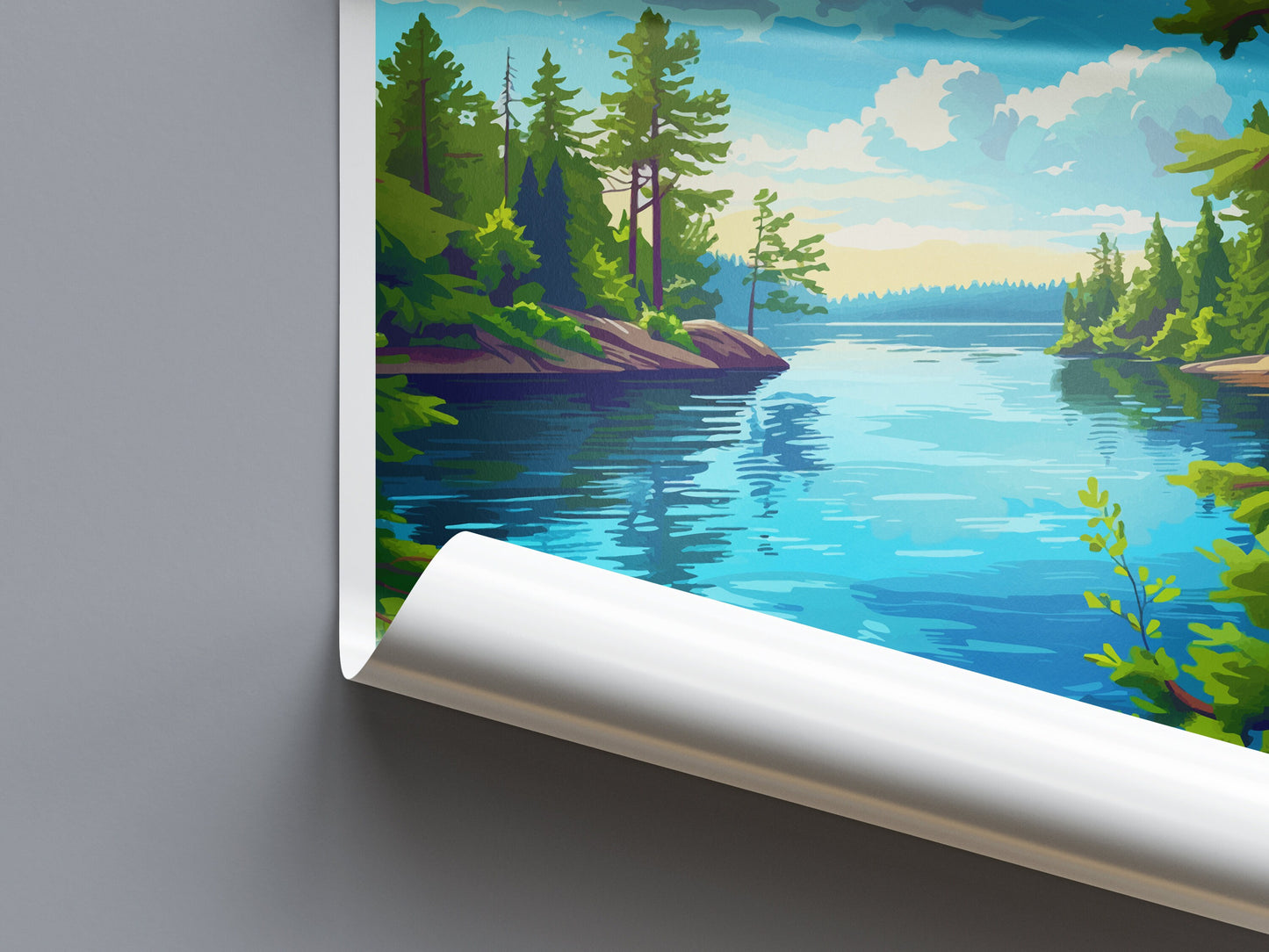 Voyageurs National Park Travel Print Wall Art Voyageurs National Park Wall Hanging Home Décor Voyageurs National Park Art Gift Poster