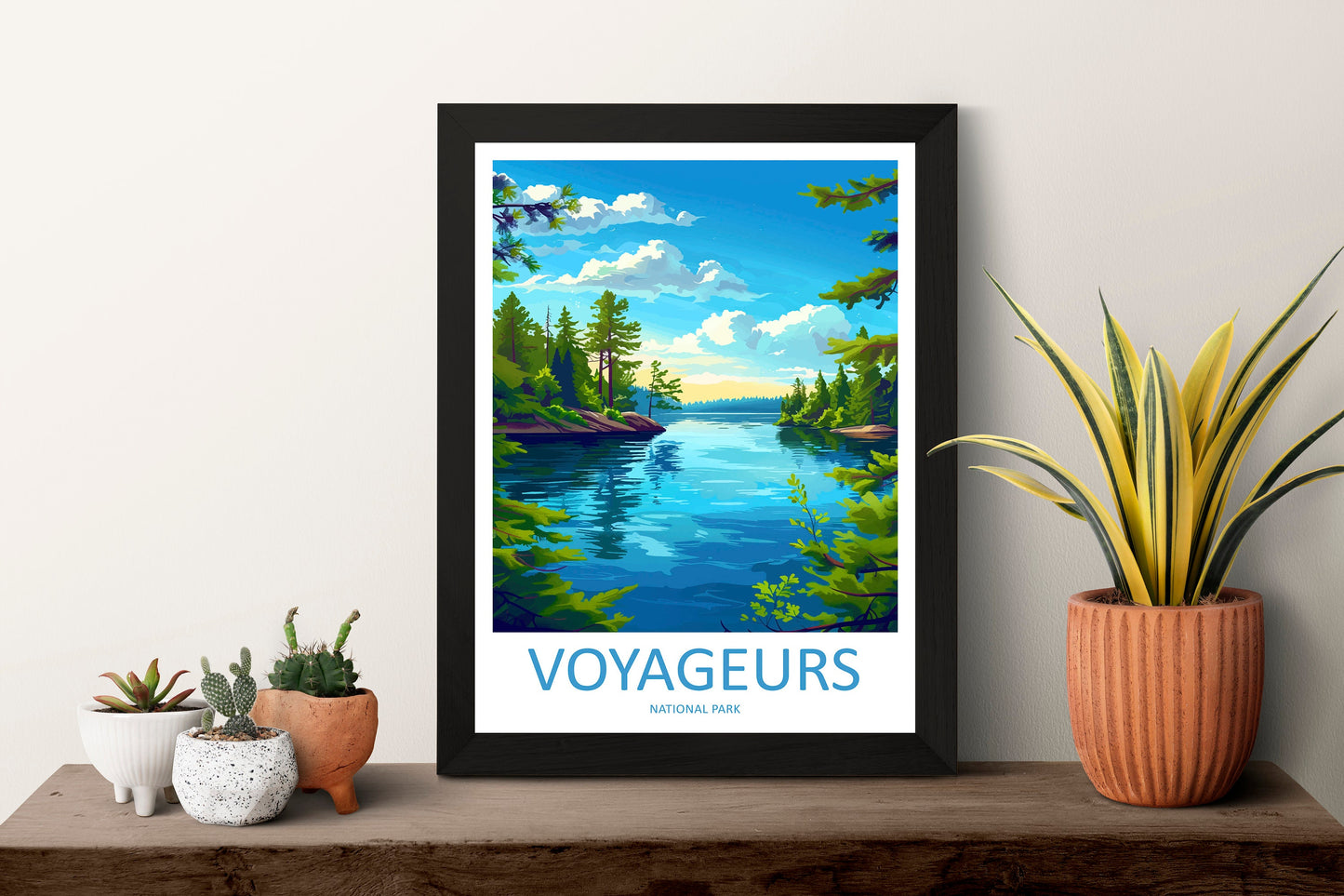 Voyageurs National Park Travel Print Wall Art Voyageurs National Park Wall Hanging Home Décor Voyageurs National Park Art Gift Poster