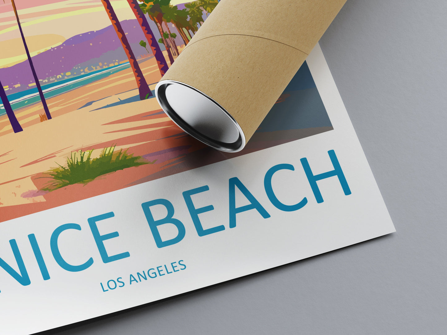 Venice Beach Travel Print Wall Art Venice Beach Wall Hanging Home Décor Venice Beach Gift Art Lovers California Art Lover Gift Venice Beach