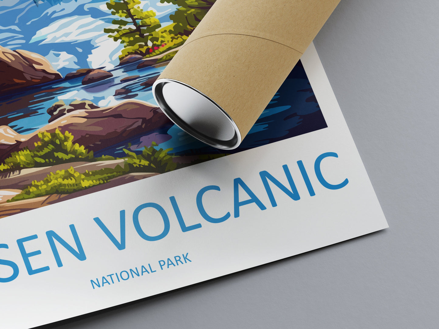 Lassen Volcanic National Park Travel Print Wall Art Lassen Volcanic Wall Hanging Home Décor Lassen Volcanic Gift Art Lovers California Art