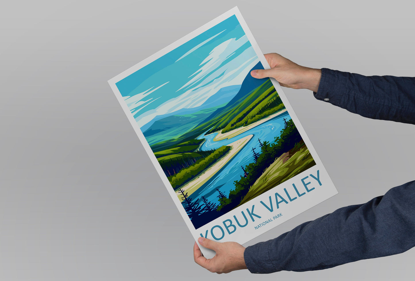 Kobuk Valley National Park Travel Print Wall Art Kobuk Valley Wall Hanging Home Décor Kobuk Valley Gift Art Lovers Alaska Art Lover Gift