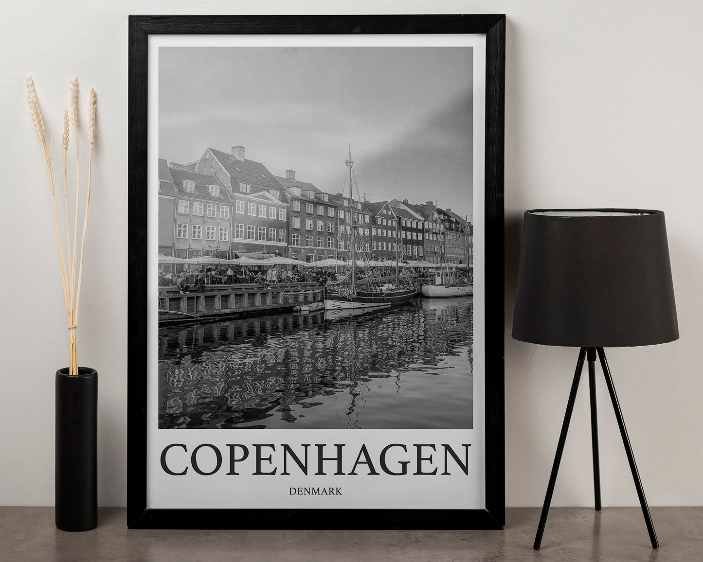 Copenhagen Photo Print of Copenhagen Travel Photo Denmark Art Decor Photo Travel Art Gift For Travel Artwork Wall Art Framed Photo Print