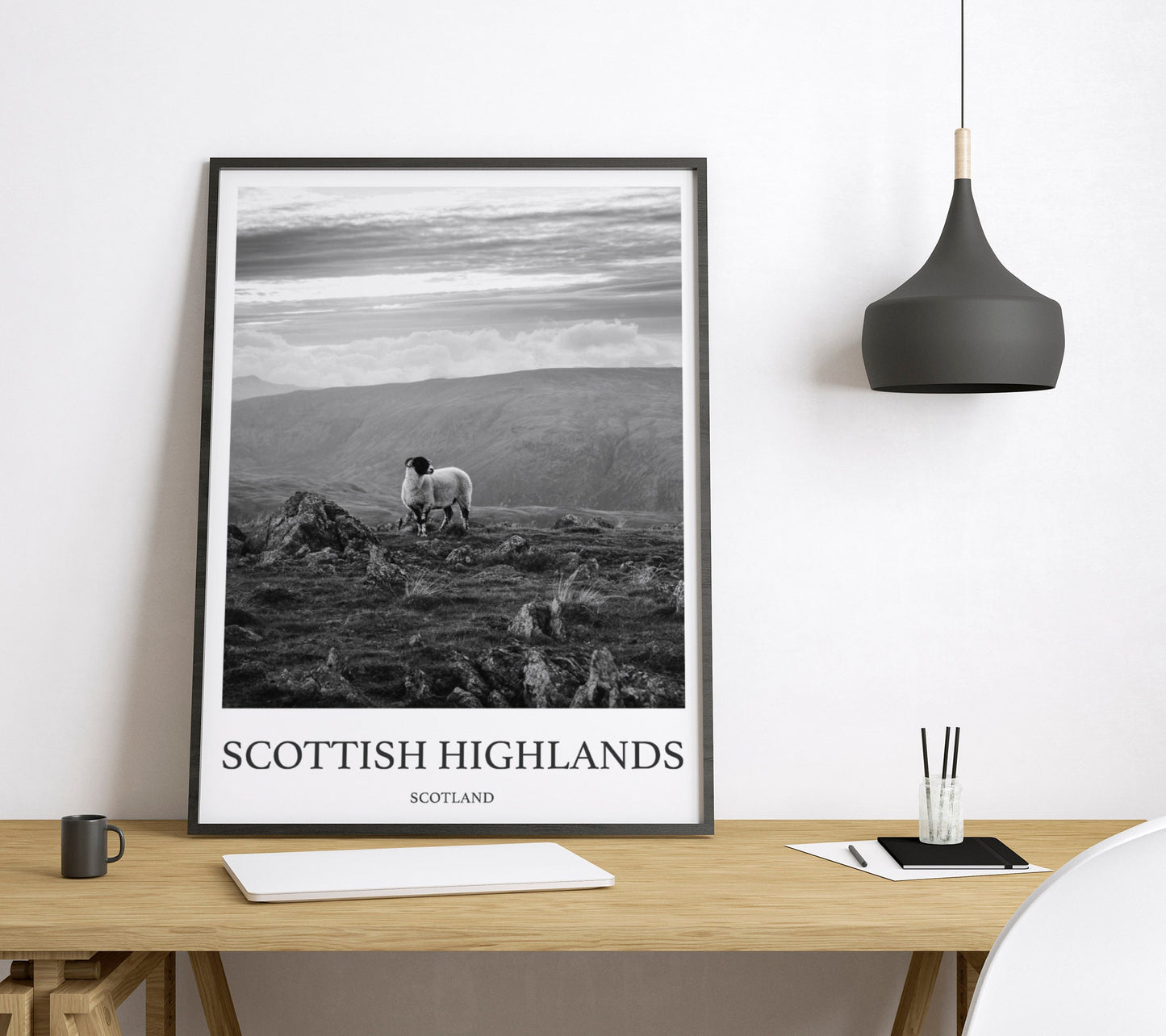 Scottish Highlands Photo Print of Scottish Highlands Travel Photo Hanging Decor Photo Travel Art Gift For Travel Artwork Wall Art Framed