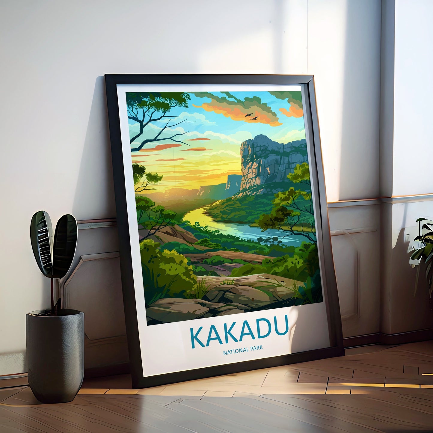 Kakadu National Park Travel Print Wall Art Kakadu Wall Hanging Home Décor Kakadu Gift Art Lovers Wall Art Australia Travel Print