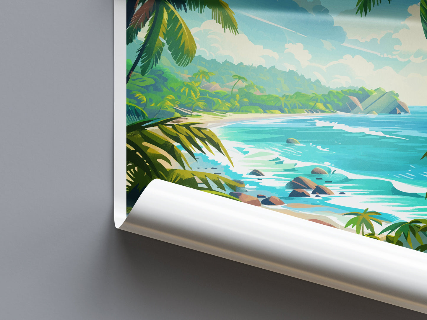 Corcovado National Park Travel Print Wall Art Corcovado Park Wall Hanging Home Décor Corcovado National Park Gift Art Costa Rica