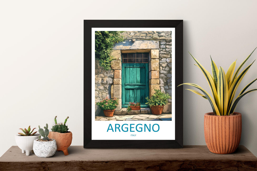 Argegno Travel Print Wall Art Argegno Italy Wall Hanging Home Décor Argegno Italy Gift Art Lovers Italy Art Gift Argegno Italy