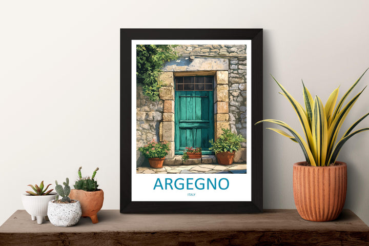 Argegno Travel Print Wall Art Argegno Italy Wall Hanging Home Décor Argegno Italy Gift Art Lovers Italy Art Gift Argegno Italy