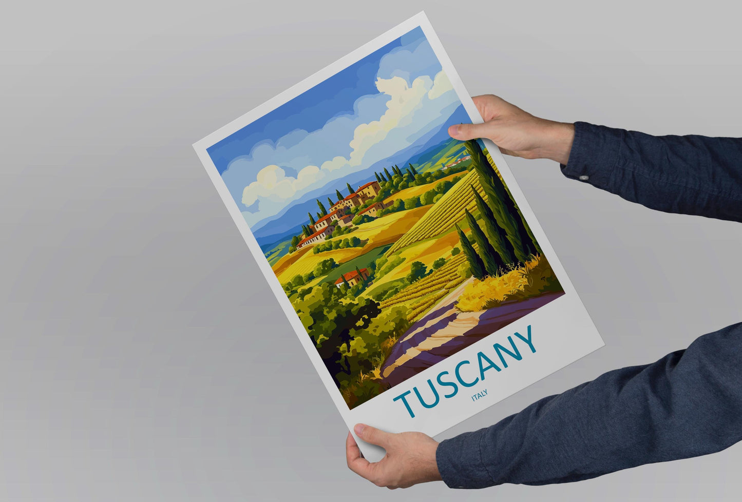 Tuscany Travel Print Wall Art Tuscany Italy Wall Hanging Home Decoration Tuscany Gift Art Lovers Wall Art Print Tuscany Italy Art Tuscany