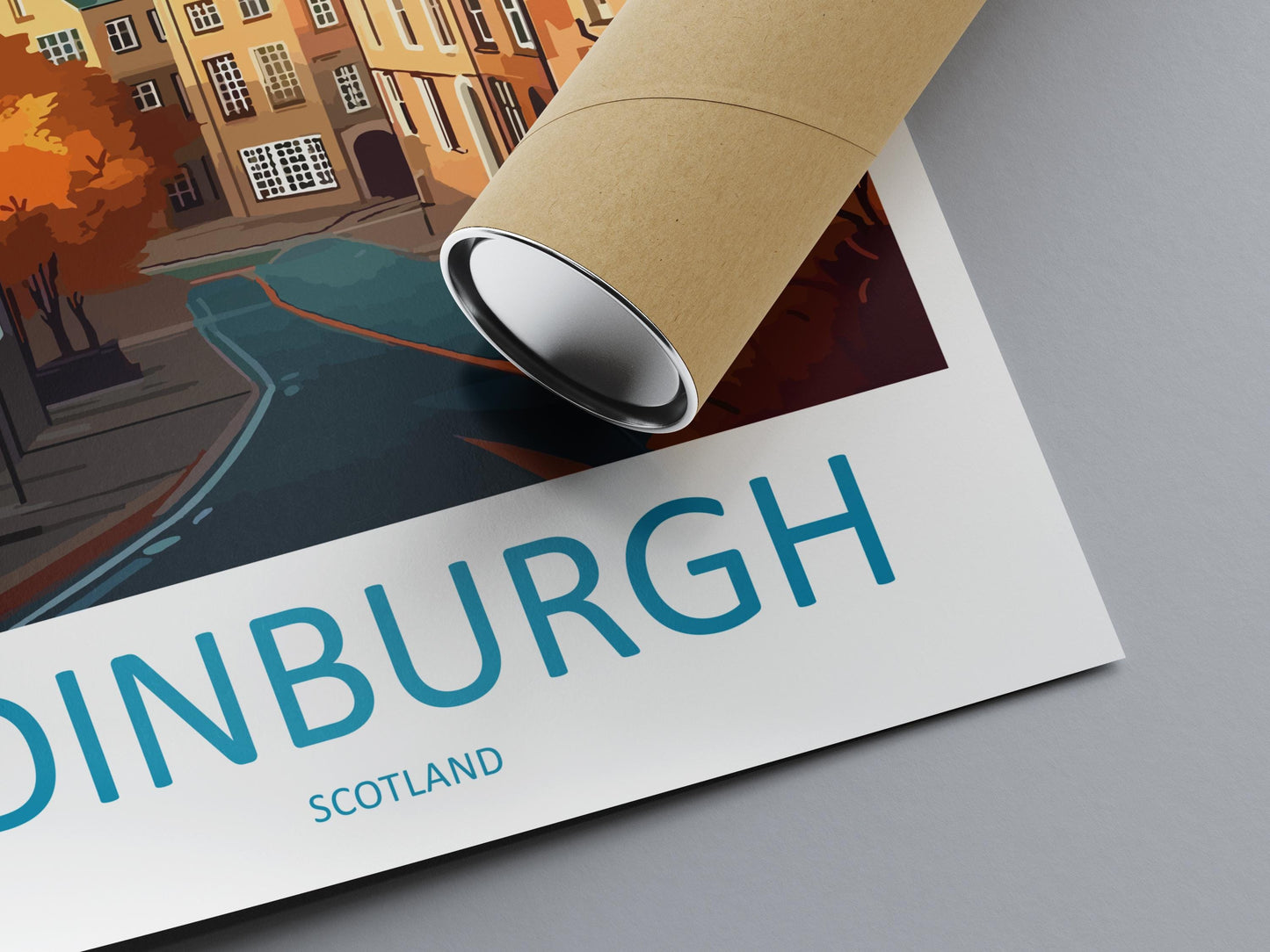 Edinburgh Cityscape Print Edinburgh Home Decor European City Art Print Edinburgh Wall Art Scotland Enthusiast Gift Wall Hanging Edinburgh