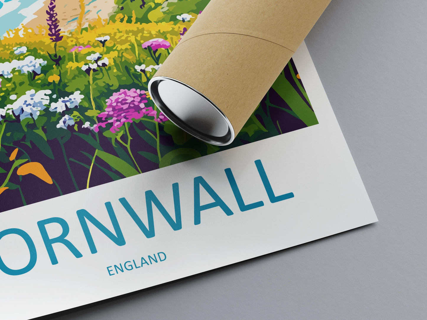 Cornwall Travel Print Wall Art Cornwall Wall Hanging Home Decoration Cornwall Gift Art Lovers Wall Art Print Art Cornwall Print Cornwall Art