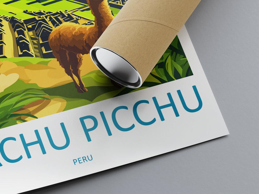 Machu Picchu Travel Print Wall Art Machu Picchu Wall Hanging Home Décor Machu Picchu Gift Art Lovers Peru Art Lover Gift Peru