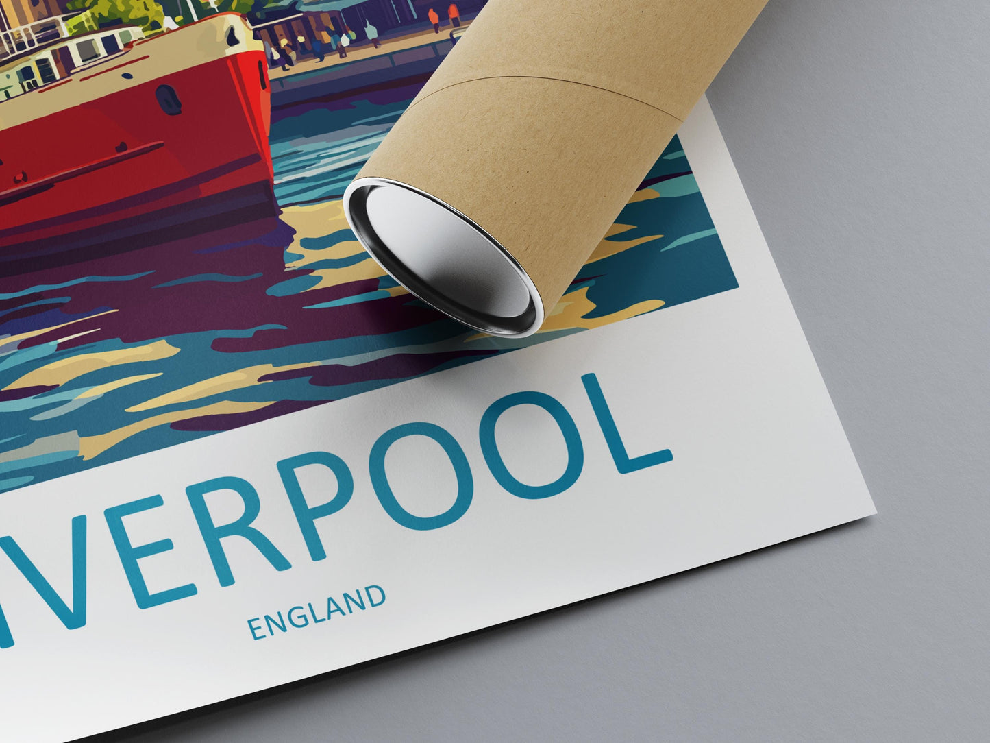 Liverpool Travel Print Wall Art Liverpool Wall Hanging Home Décor Liverpool Gift Art Lovers England Art Lover Gift Liverpool Travel Art Gift