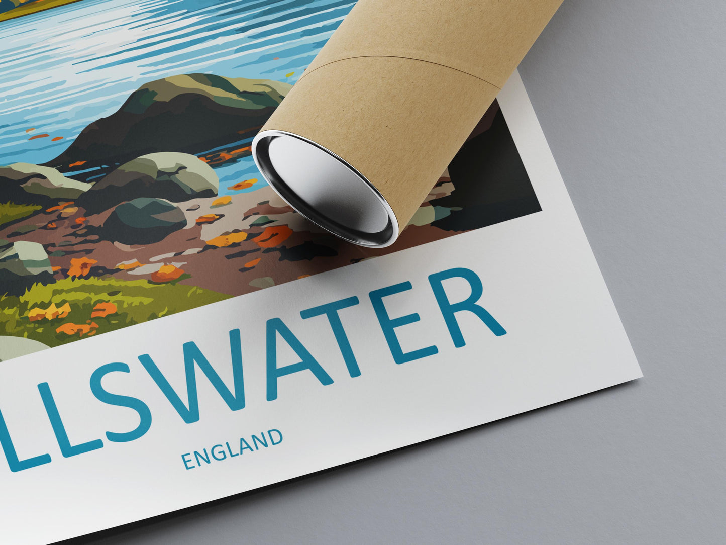 Ullswater Travel Print Wall Art Ullswater Wall Hanging Home Decoration Ullswater Gift Art Lovers Wall Art Print Art Ullswater Travel Art