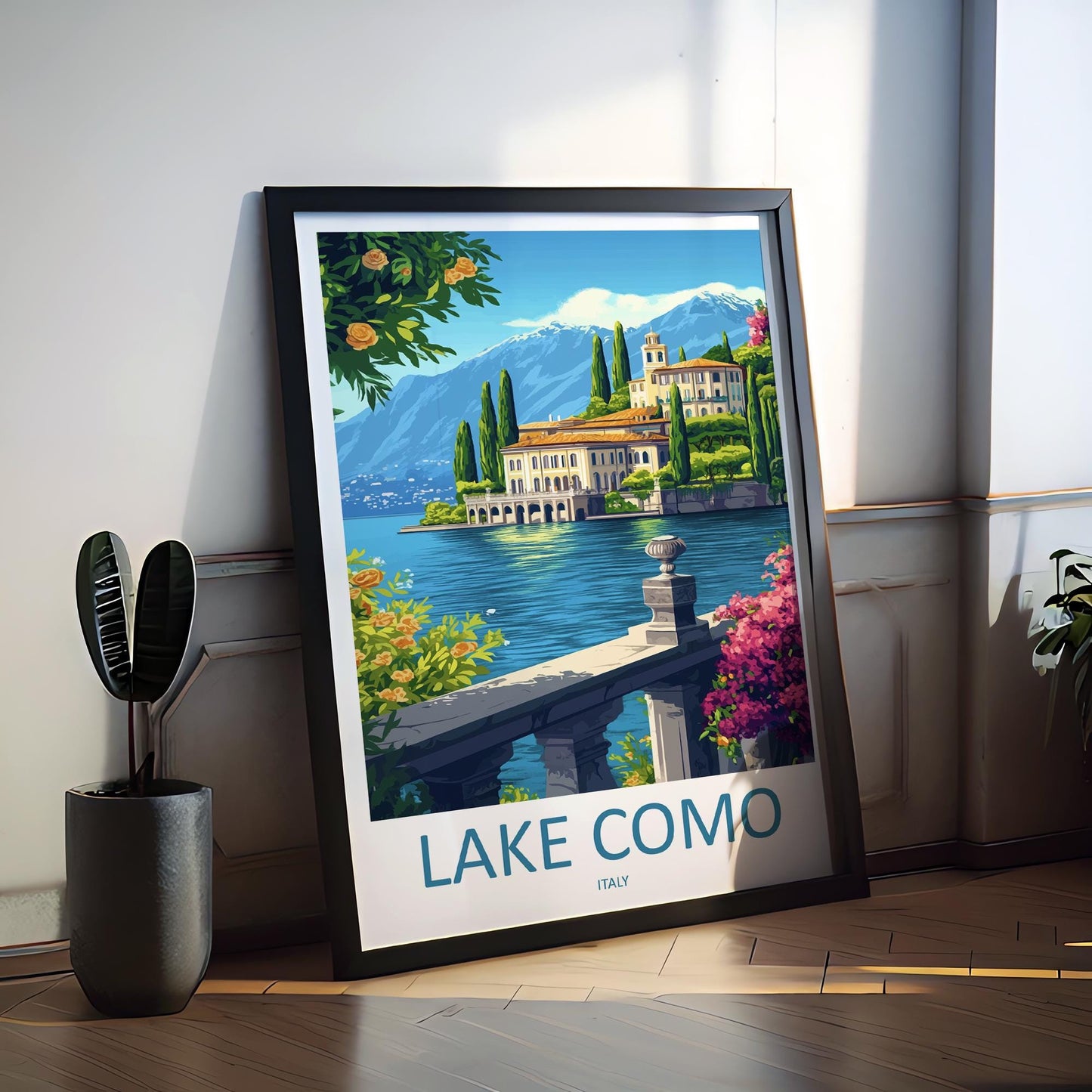 Lake Como Travel Print