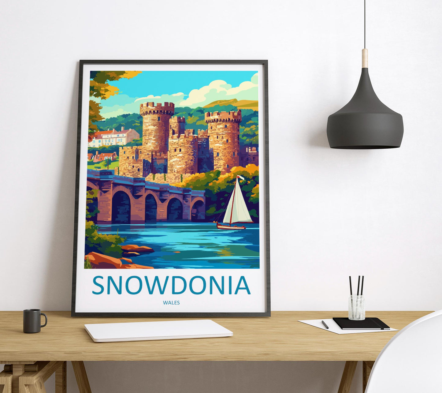 Snowdonia Print Snowdonia Home Decor Landscape Art Print Snowdonia Wall Art for Nature Enthusiast Gift Wall Hanging Snowdonia Wales Wall Art