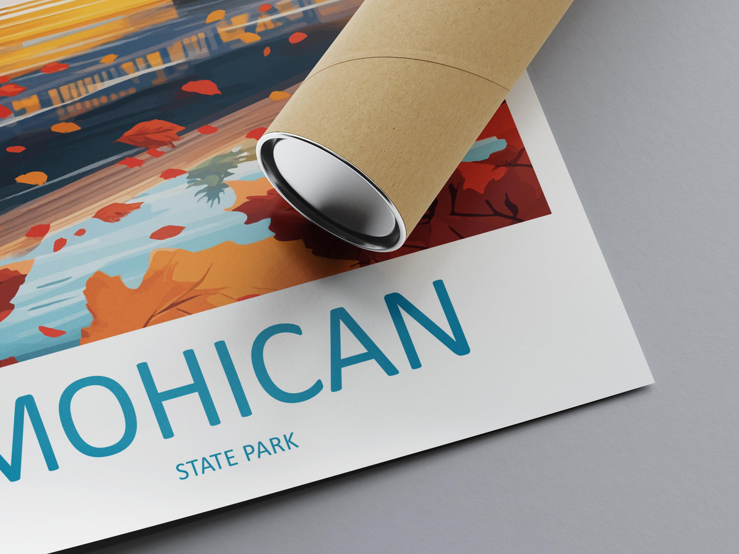 Mohican State Park Travel Print Mohican Wall Decor Ohio Mohican Art Mohican Wall Art Ohio Poster Gift for Nature and Adventure Lovers