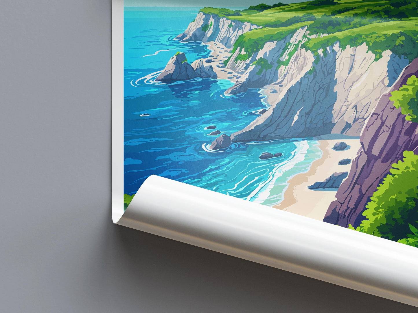 Anglesey Travel Print Wall Art Anglesey Wall Hanging Home Decoration Anglesey Gift Art Lovers Wall Art Print Art Anglesey Print Anglesey Art