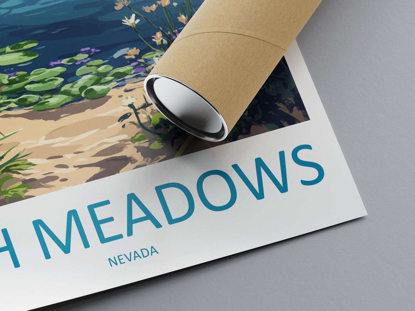Ash Meadows Travel Print Ash Meadows Wall Decor Nevada Ash Meadows Art Ash Meadows Wall Art Nevada Poster Gift Ash Meadows Art Nevada Poster