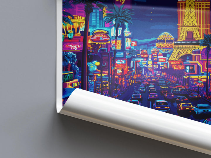 Las Vegas Travel Print Wall Art Las Vegas Wall Hanging Home Décor Las Vegas Gift Art Lovers Nevada Art Lover Gift Las Vegas Wall Décor