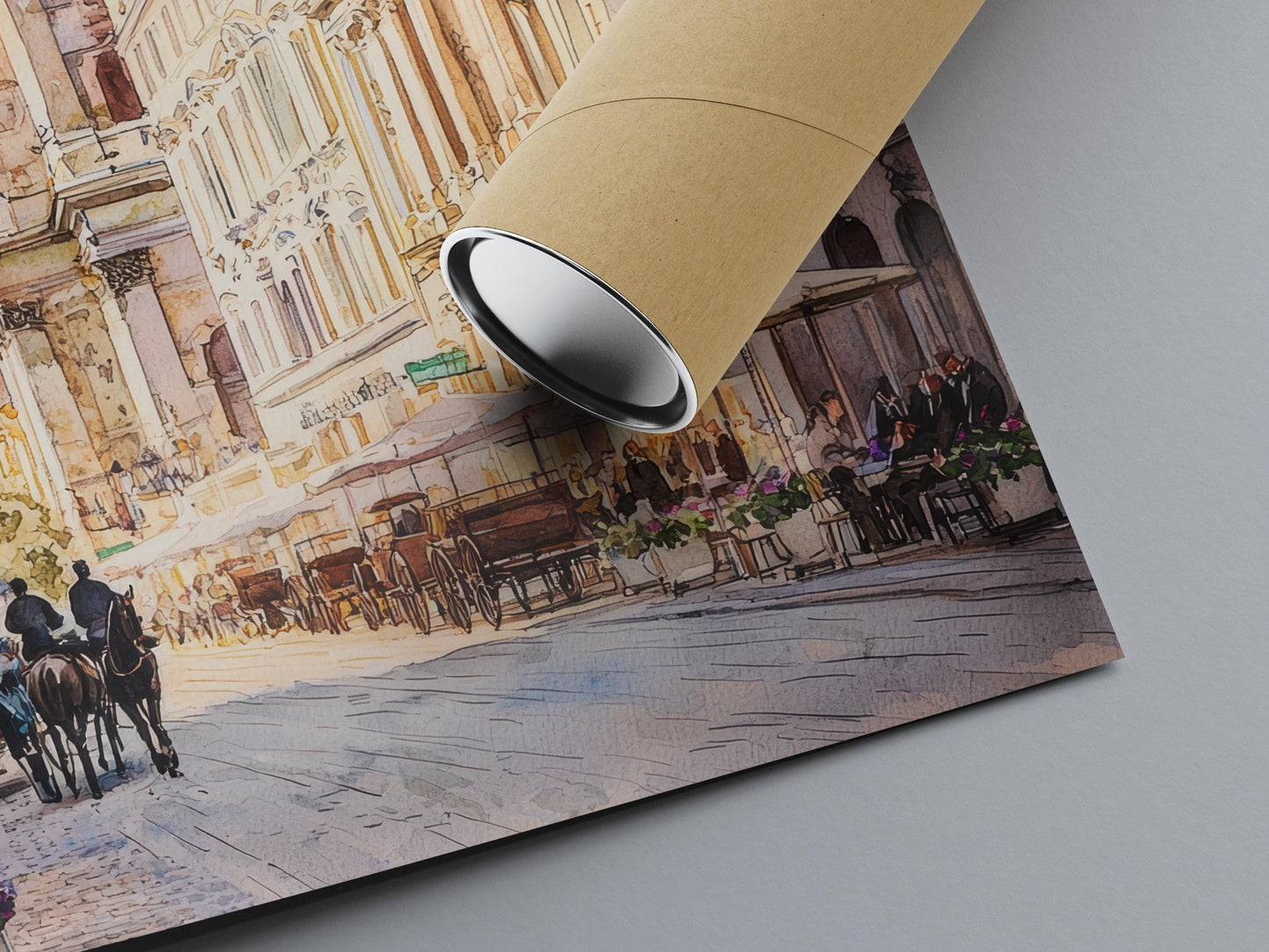 Vienna Watercolor Poster Vienna Travel Print Vienna City Art Vienna Wall Decor Vienna Austria Painting