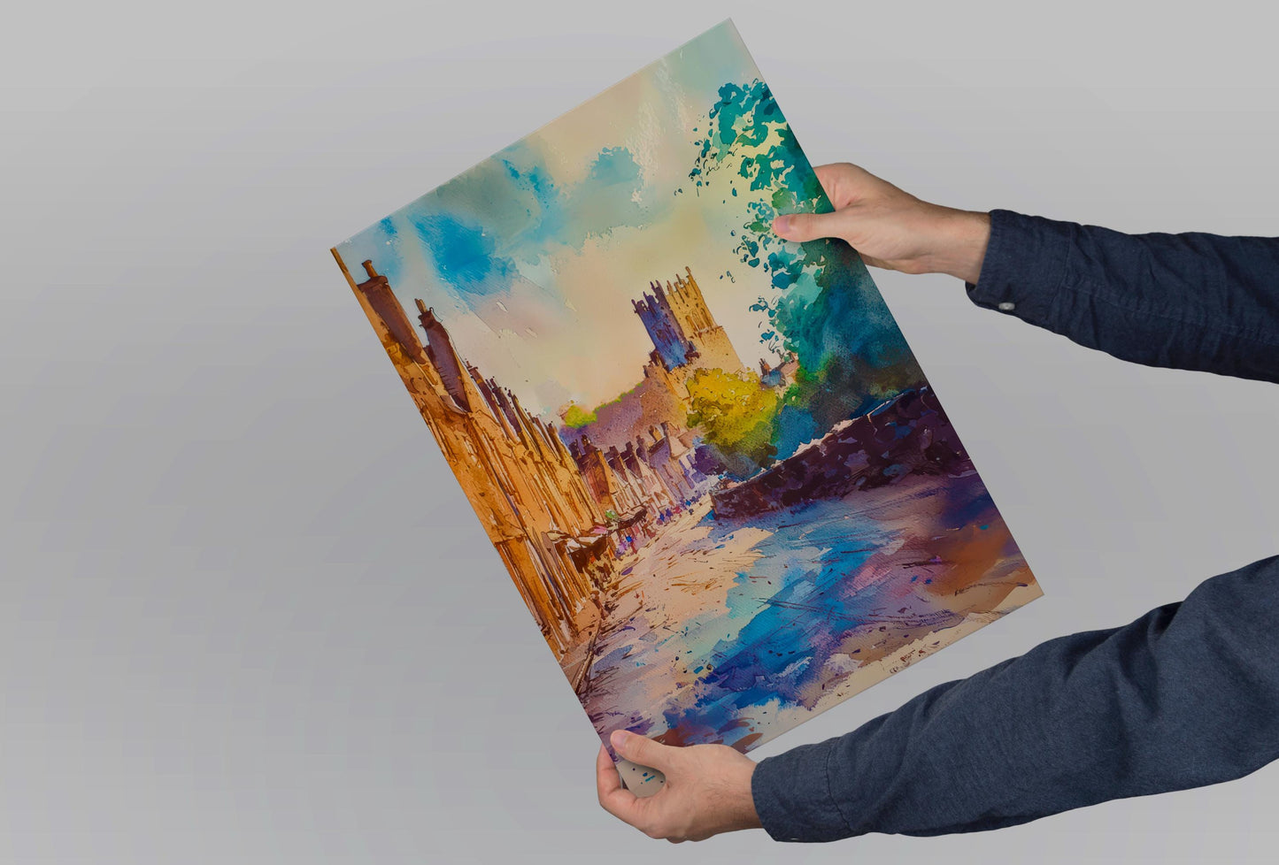 Richmond Watercolor Poster Wall Art Richmond Wall Hanging Home Décor Richmond Gift Art Lovers United Kingdom Wall Art