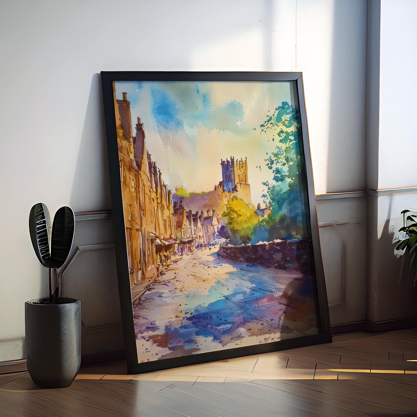 Richmond Watercolor Poster Wall Art Richmond Wall Hanging Home Décor Richmond Gift Art Lovers United Kingdom Wall Art