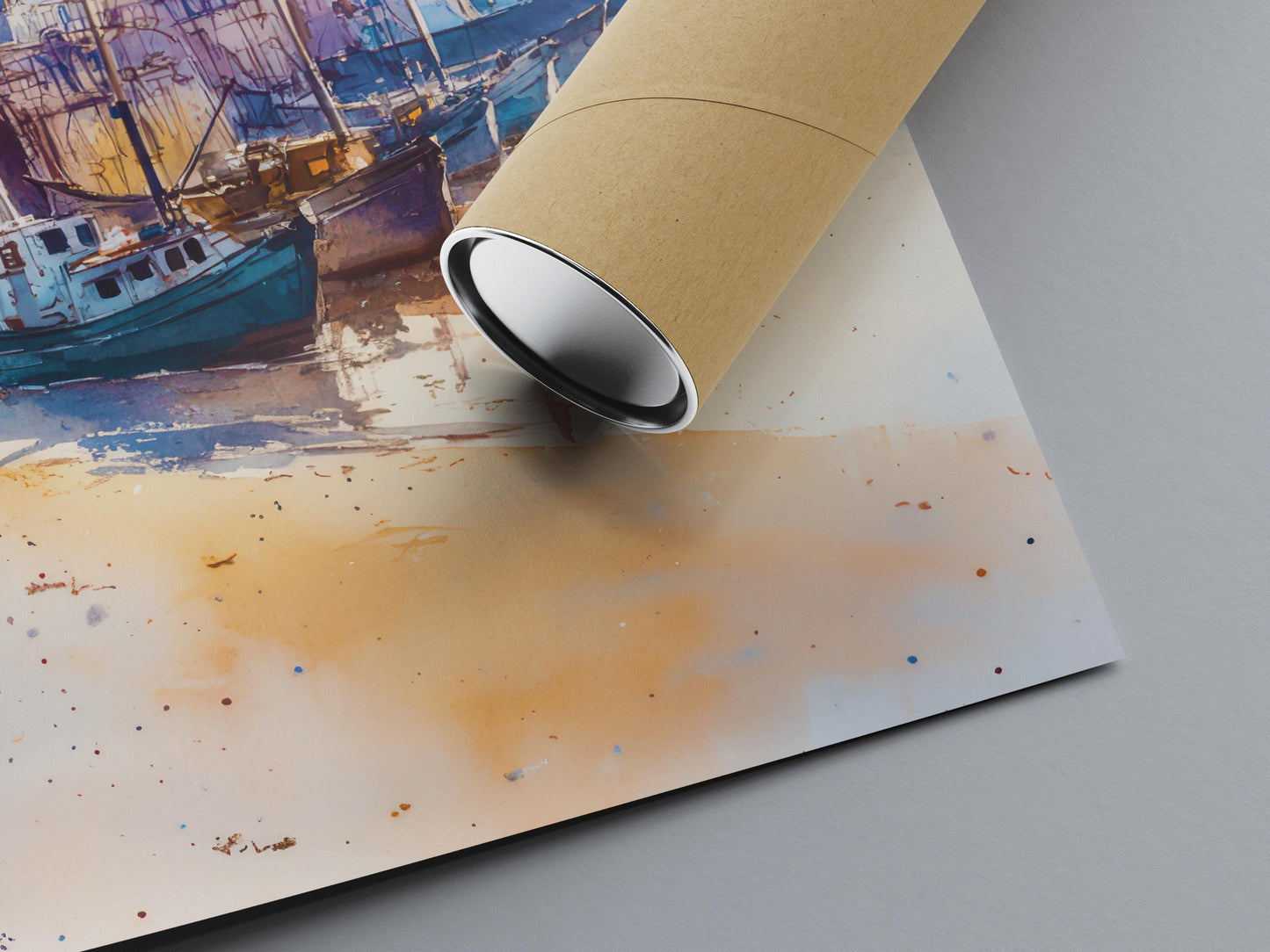 Bridlington Watercolor Poster Wall Art Bridlington Wall Hanging Home Décor Bridlington Gift Art Lovers United Kingdom Wall Art