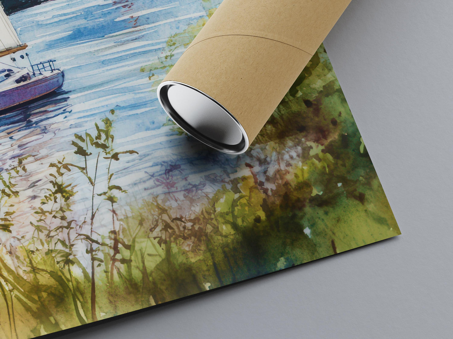 Windermere Watercolor Poster Wall Art Windermere Wall Hanging Home Décor Windermere Gift Art Lovers United Kingdom Wall Art